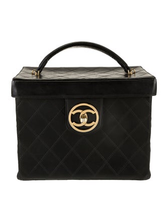 Chanel Quilted Vanity Case