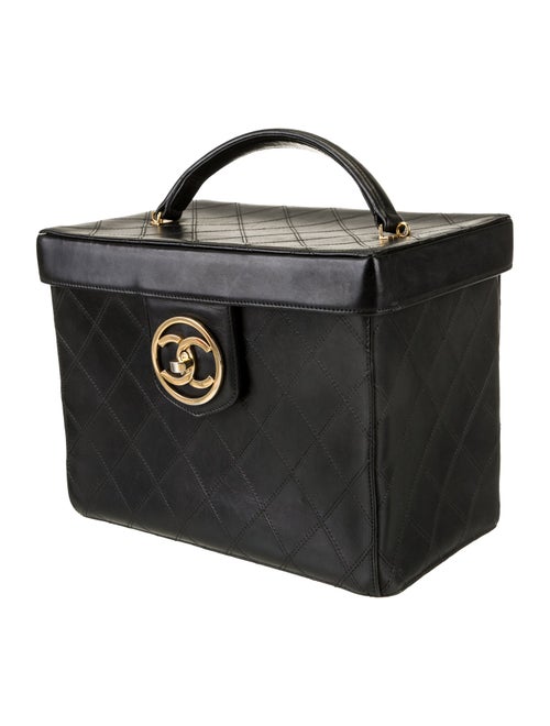 Chanel Quilted Vanity Case