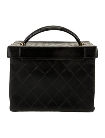 Chanel Quilted Vanity Case