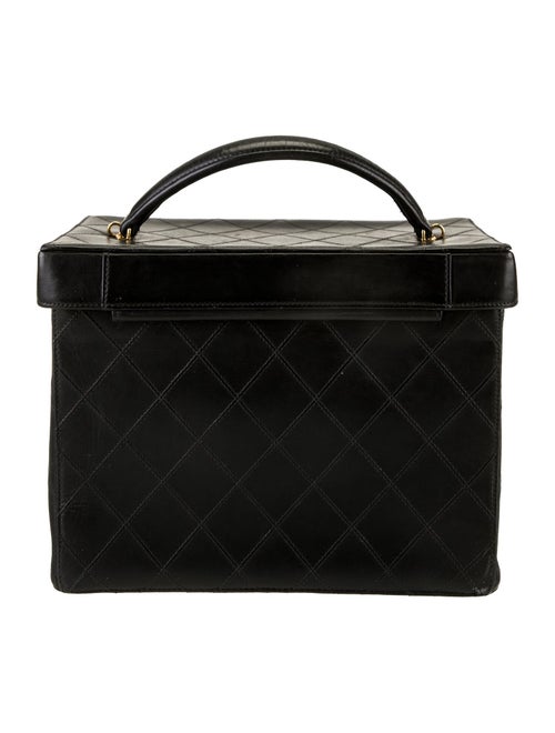 Chanel Quilted Vanity Case