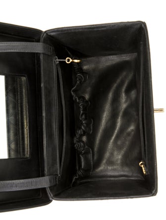 Chanel Quilted Vanity Case