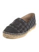 Chanel Interlocking CC Logo Wool Espadrilles
