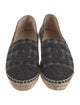 Chanel Interlocking CC Logo Wool Espadrilles