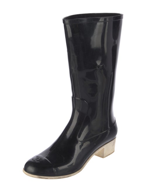 Chanel Rubber Rain Boots