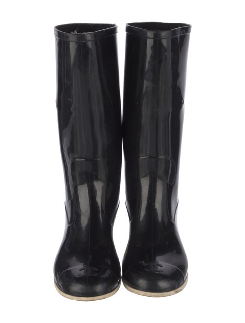 Chanel Rubber Rain Boots