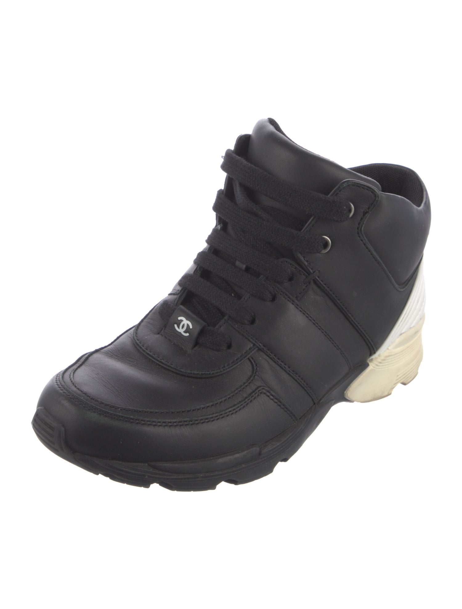 Chanel 2015 Interlocking CC Logo Chunky Sneakers