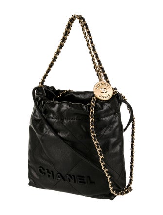 Chanel Mini Caviar 22 Hobo