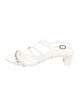 Chanel 2023 Interlocking CC Logo Slingback Sandals