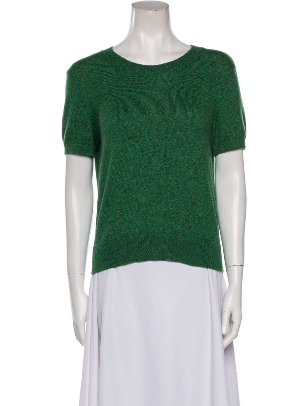 Chanel Cashmere Cropped Sweater From the Spring 2024 Collection by