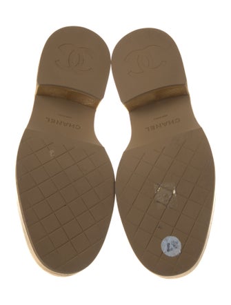 Chanel 2022 Interlocking CC Logo Loafers