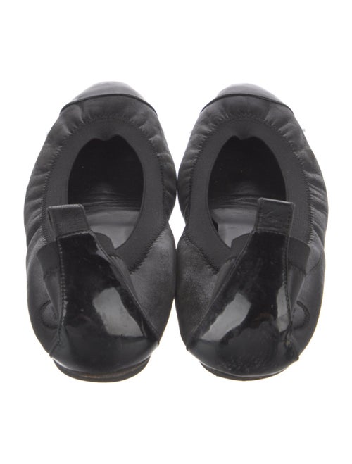 Chanel Interlocking CC Logo Lambskin Flats