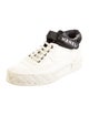 Chanel Interlocking CC Logo Leather Sneakers