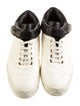 Chanel Interlocking CC Logo Leather Sneakers