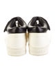 Chanel Interlocking CC Logo Leather Sneakers