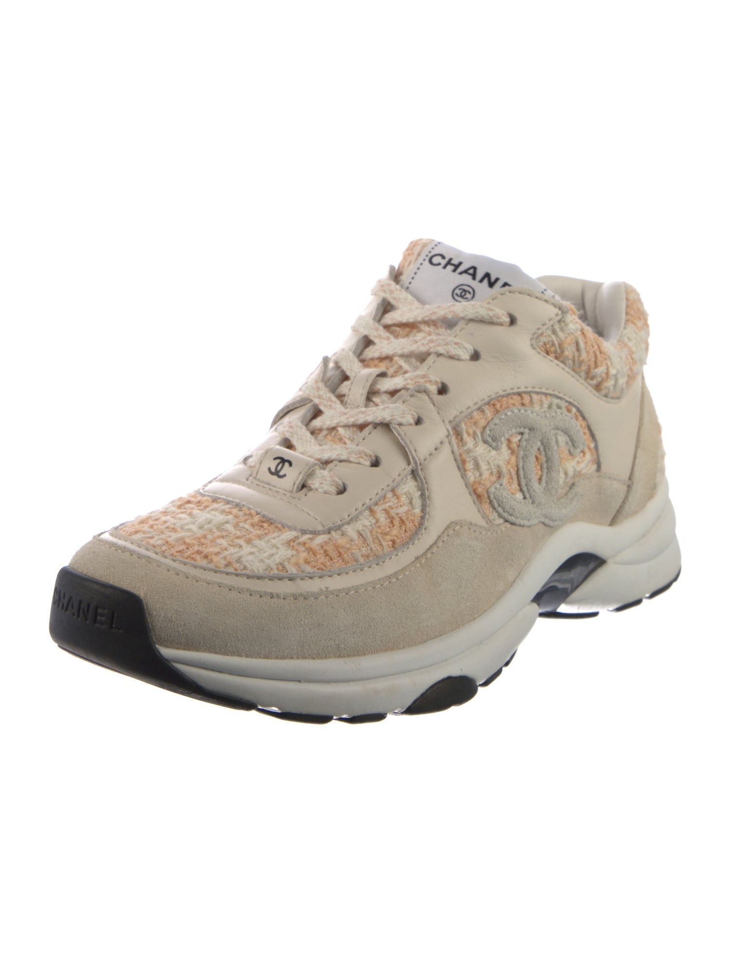 Chanel 2024 Interlocking CC Logo Sneakers