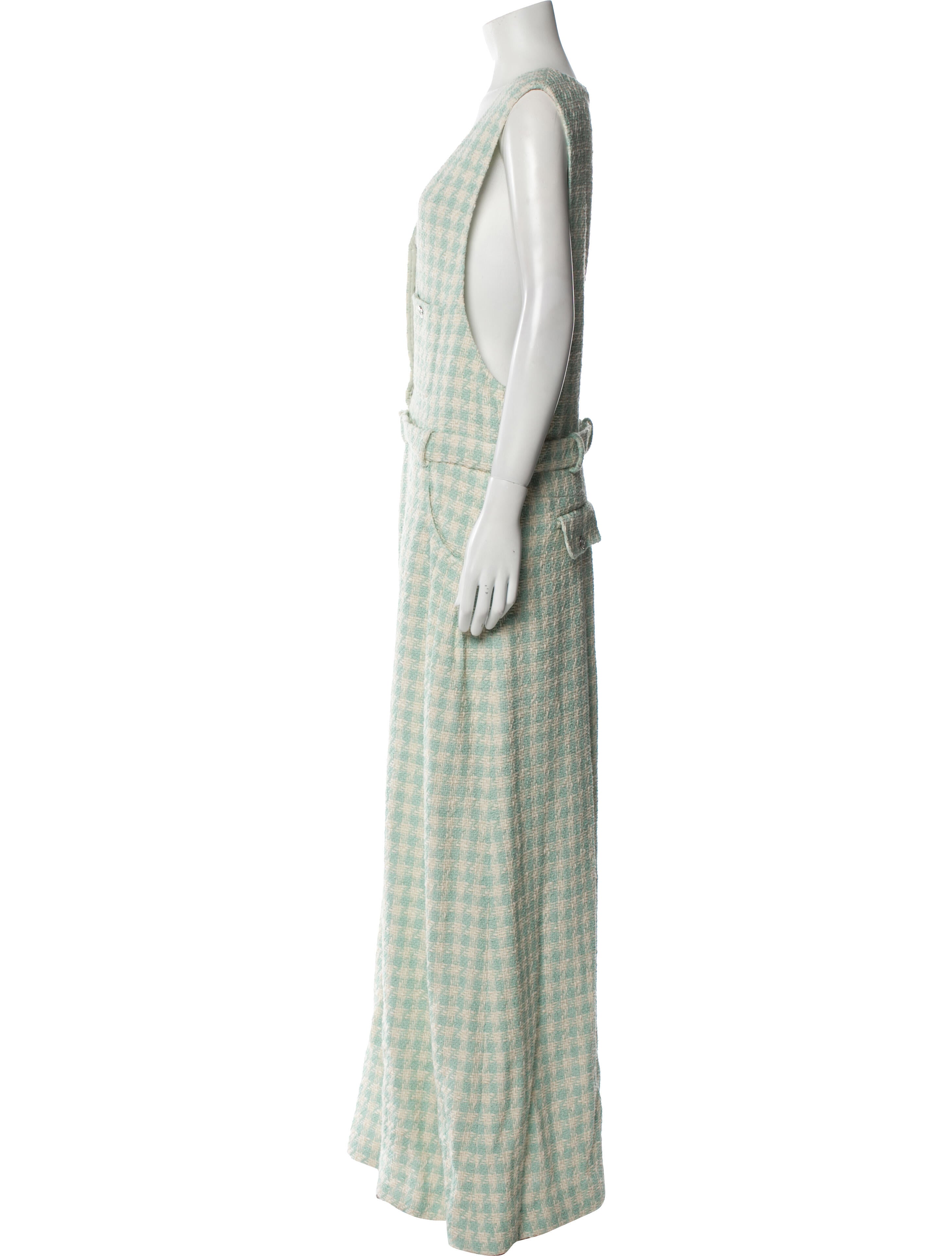 Chanel 2023 Tweed Pattern Jumpsuit