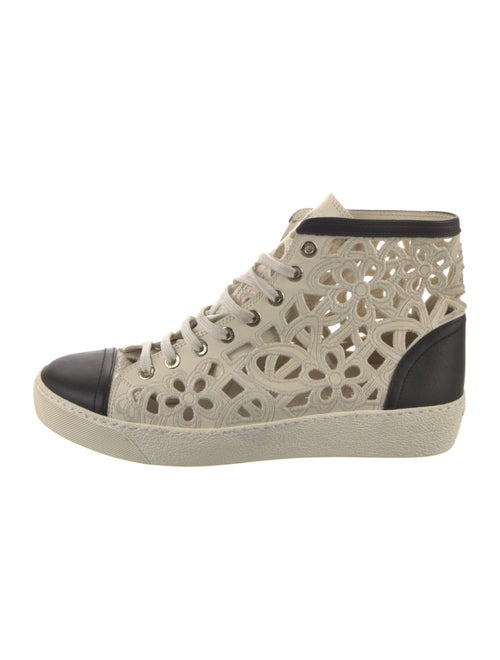 Chanel 2014 Interlocking CC Logo Sneakers