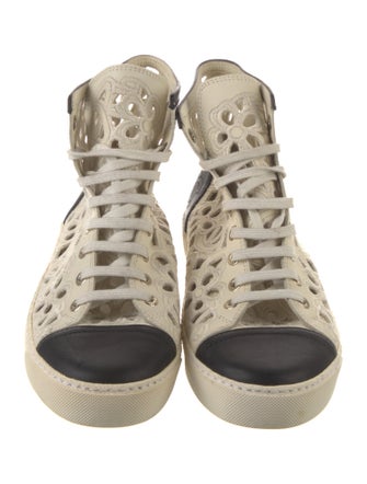 Chanel 2014 Interlocking CC Logo Sneakers