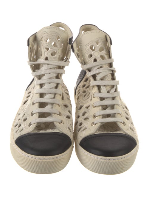 Chanel 2014 Interlocking CC Logo Sneakers