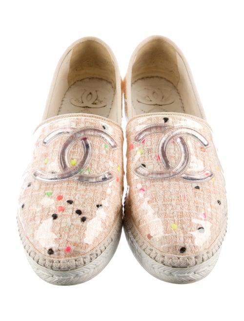 Chanel 2019 Interlocking CC Logo Espadrilles