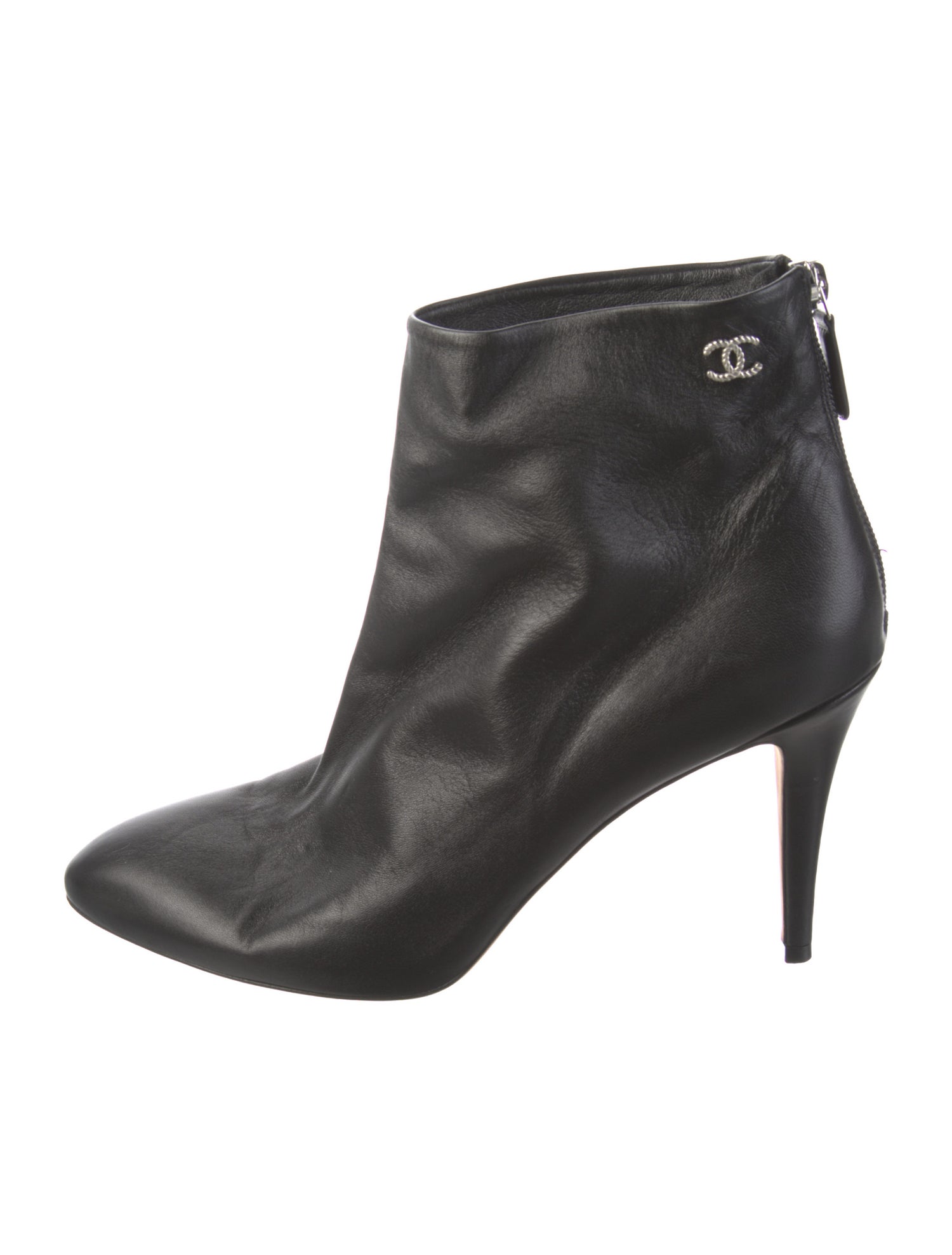 Chanel 2019 Interlocking CC Logo Boots