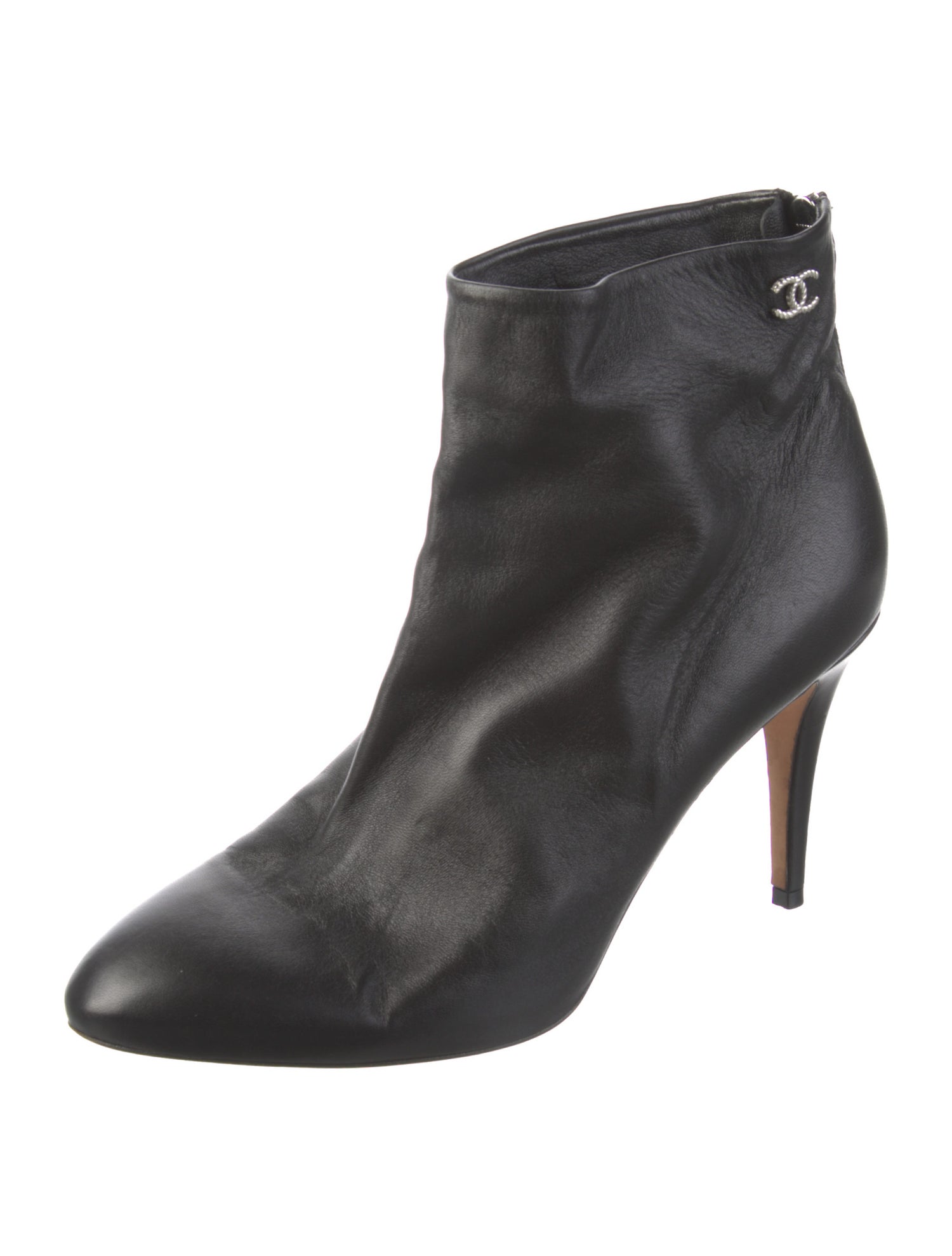 Chanel 2019 Interlocking CC Logo Boots