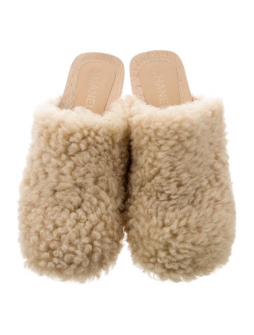 Chanel 2022 Interlocking CC Logo Mules