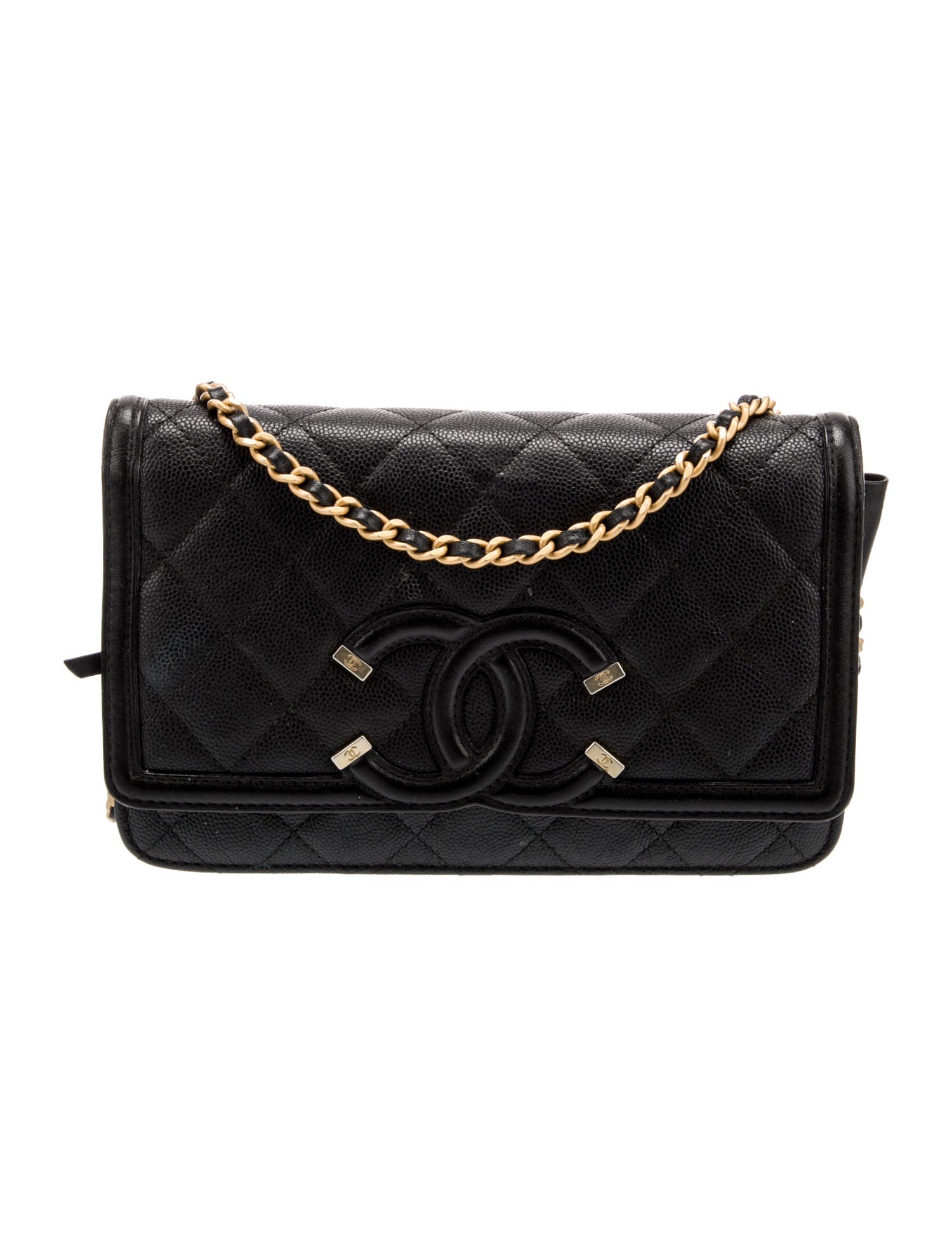 Chanel Filigree Wallet On Chain