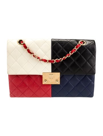 Chanel Shoulder Bags Colorblock Pagoda Flap Bag