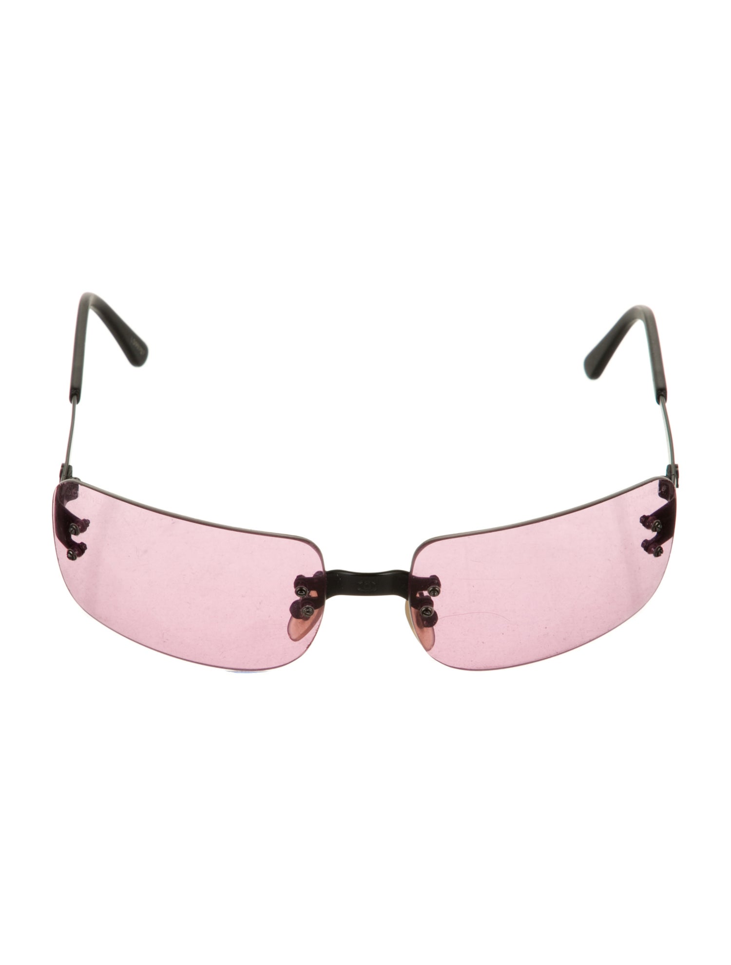 Chanel Interlocking CC Logo Square Sunglasses
