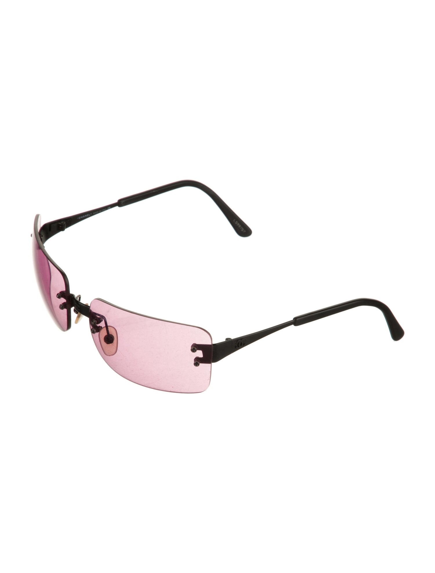 Chanel Interlocking CC Logo Square Sunglasses