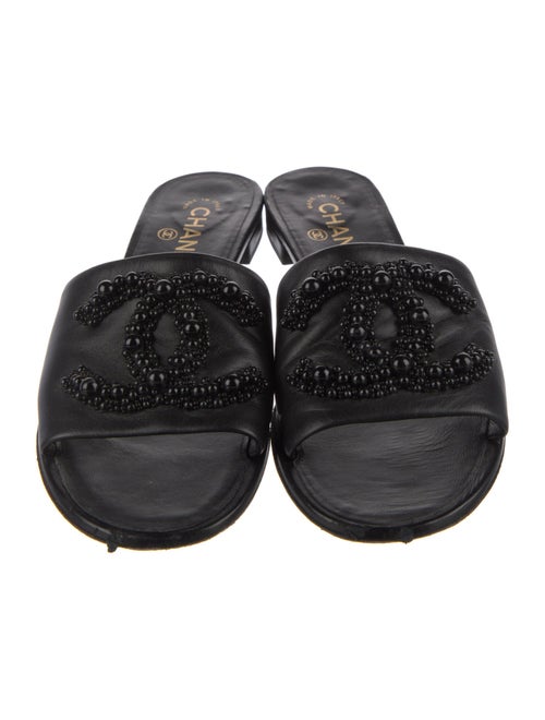 Chanel 2019 Interlocking CC Logo Slides