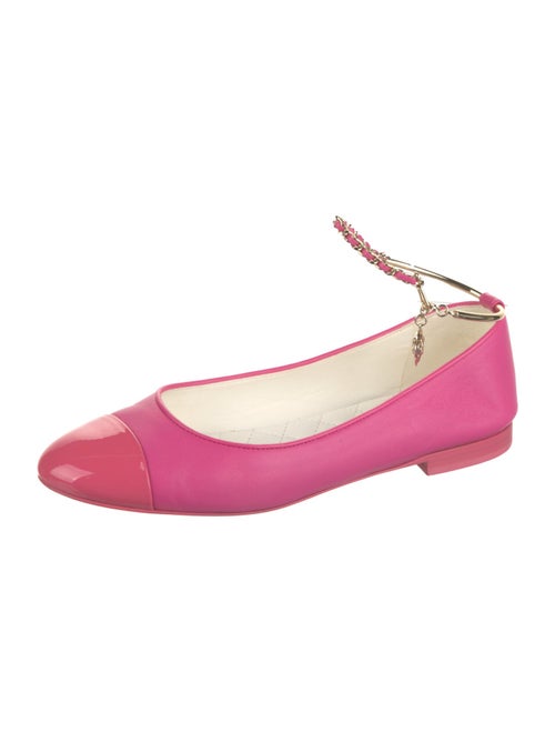 Chanel 2022 Interlocking CC Logo Ballet Flats