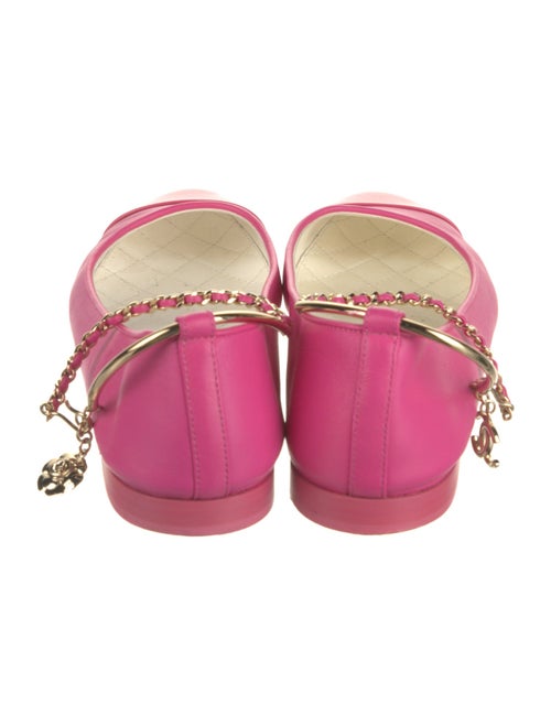 Chanel 2022 Interlocking CC Logo Ballet Flats