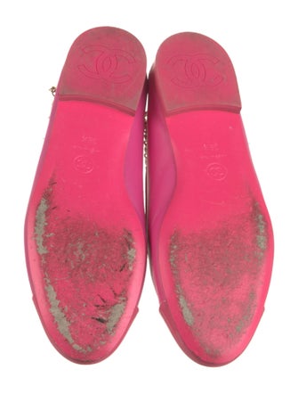 Chanel 2022 Interlocking CC Logo Ballet Flats