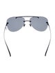 Chanel Interlocking CC Logo Aviator Sunglasses
