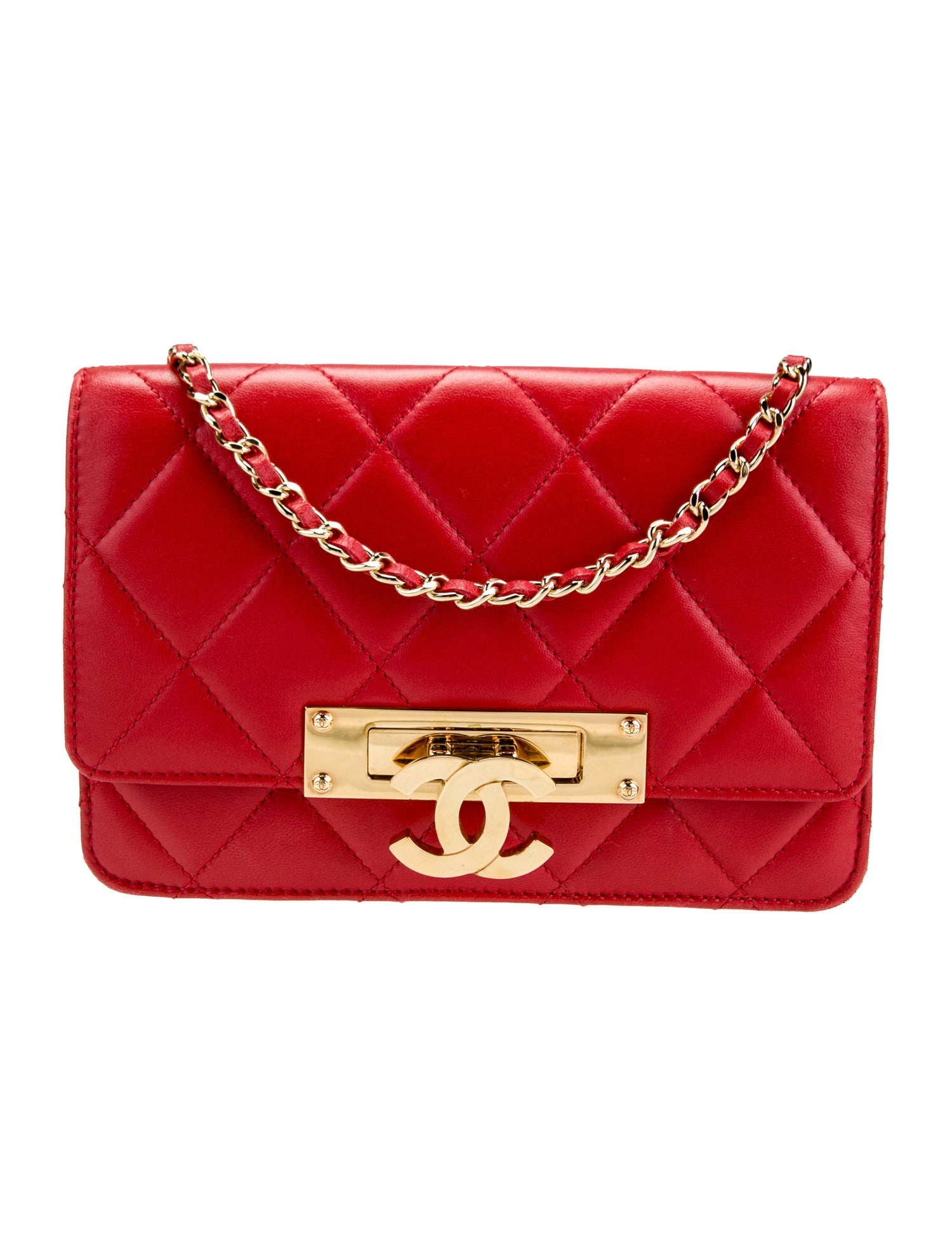 Chanel Golden Class Wallet On Chain