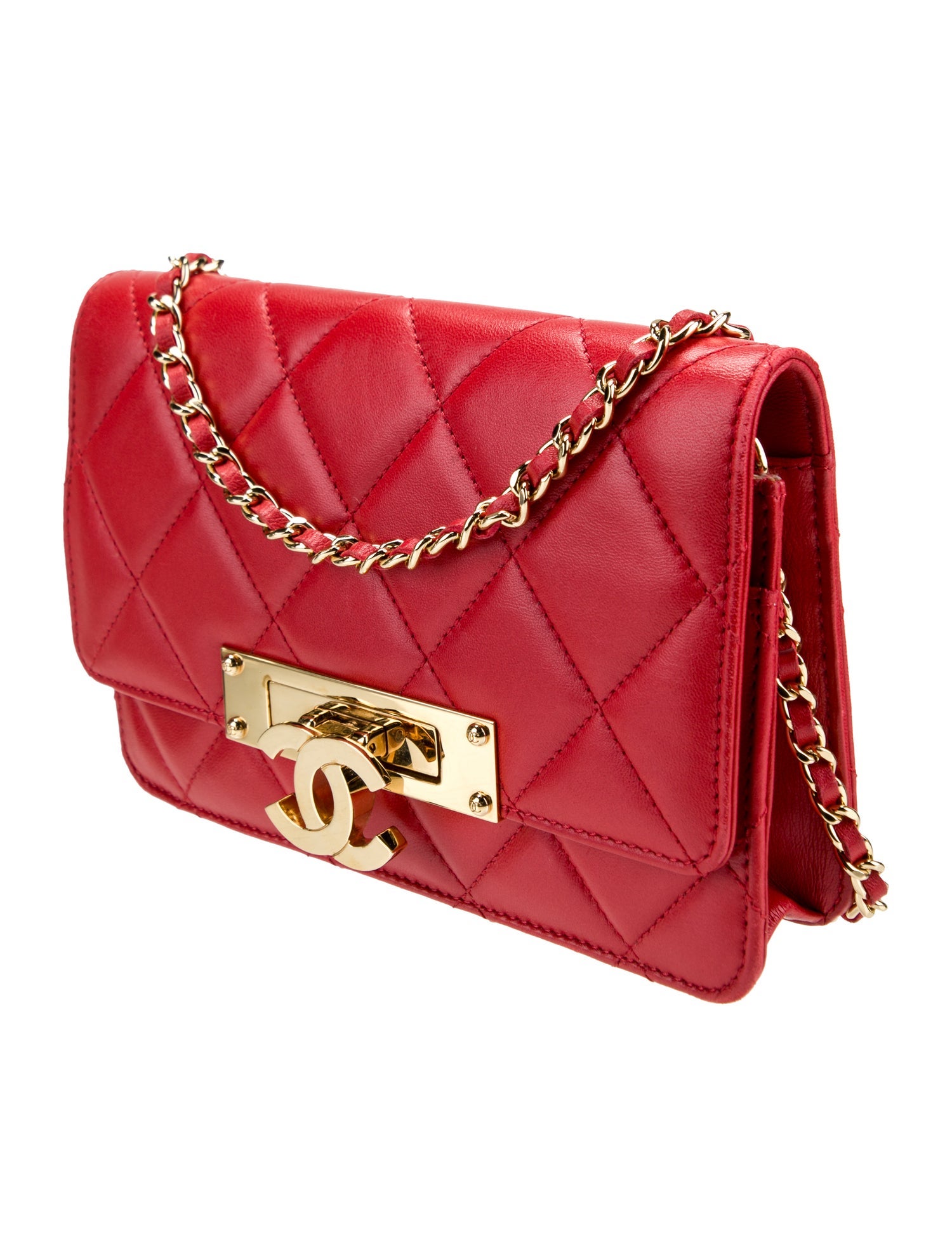 Chanel Golden Class Wallet On Chain