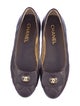 Chanel 2023 Interlocking CC Logo Ballet Flats