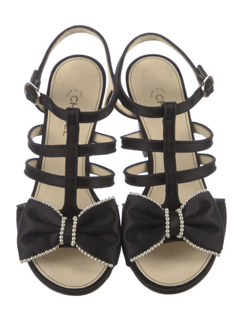 Chanel 2016 Interlocking CC Logo Gladiator Sandals