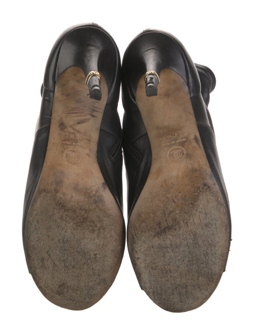 Chanel 2019 Interlocking CC Logo Boots