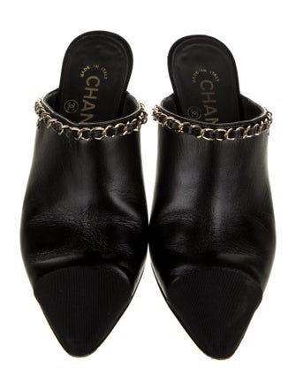 Chanel 2020 Interlocking CC Logo Mules