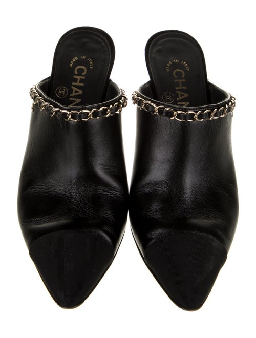 Chanel 2020 Interlocking CC Logo Mules