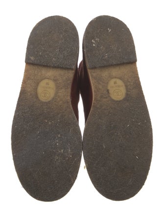 Chanel 2017 Interlocking CC Logo Combat Boots