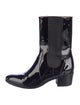 Chanel 2014 Interlocking CC Logo Rain Boots