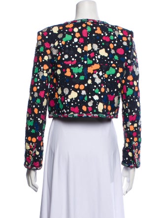 Chanel 2015 Printed Evening Jacket