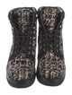 Chanel Interlocking CC Logo Combat Boots