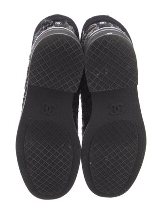Chanel Interlocking CC Logo Combat Boots