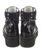 Chanel 2022 Interlocking CC Logo Combat Boots