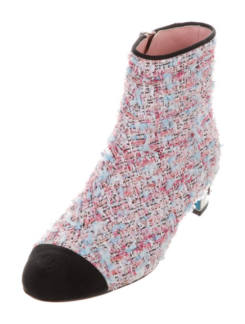 Chanel 2018 Interlocking CC Logo Boots